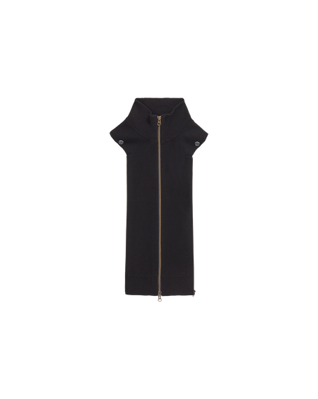 Veronica Beard Uptown Cashmere Dickey - Black