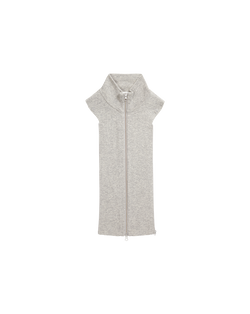 Veronica Beard Uptown Cashmere Dickey - Grey