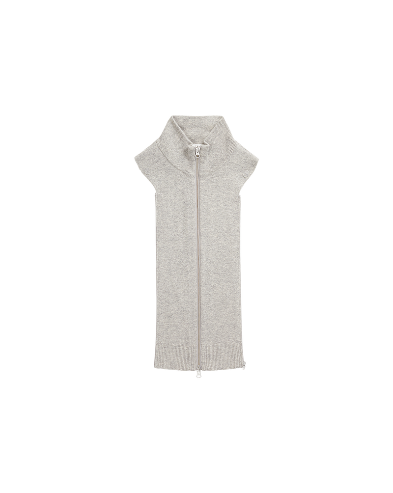 Veronica Beard Uptown Cashmere Dickey - Grey