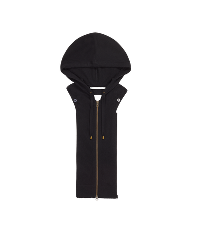 Veronica Beard Cashmere Hoodie Dickey - Black