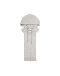 Veronica Beard Cashmere Hoodie Dickey - Grey