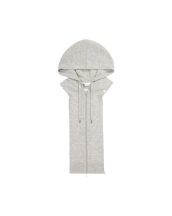 Veronica Beard Cashmere Hoodie Dickey - Grey