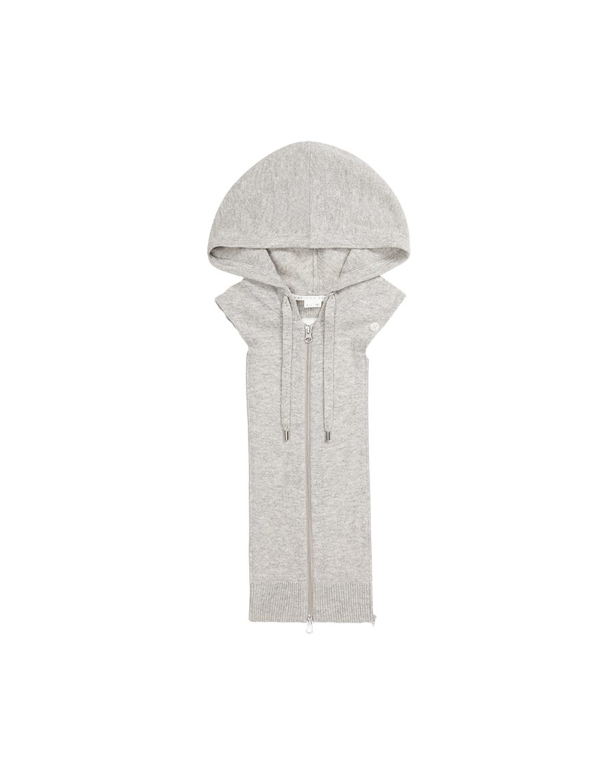 Plastron à capuche en cachemire