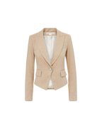 Veronica Beard Hosanna Dickey Jacket - Khaki Melange