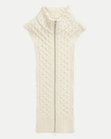 Veronica Beard Upstate Wool Dickey - Ivory