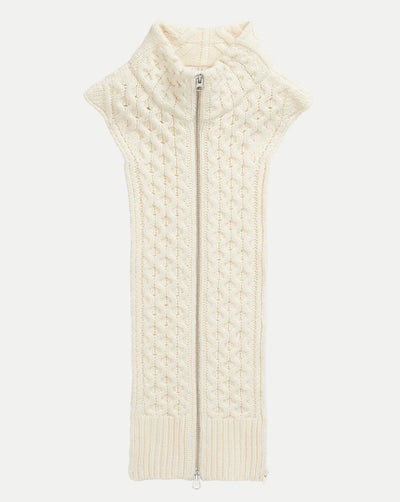 Veronica Beard Upstate Wool Dickey - Ivory