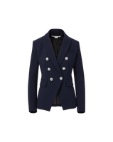 Veronica Beard Miller Dickey Jacket - Navy/Silver
