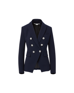 Veronica Beard Miller Dickey Jacket - Navy/Silver