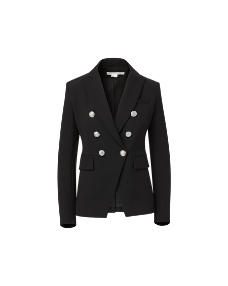 Veronica Beard Miller Dickey Jacket - Black/Silver