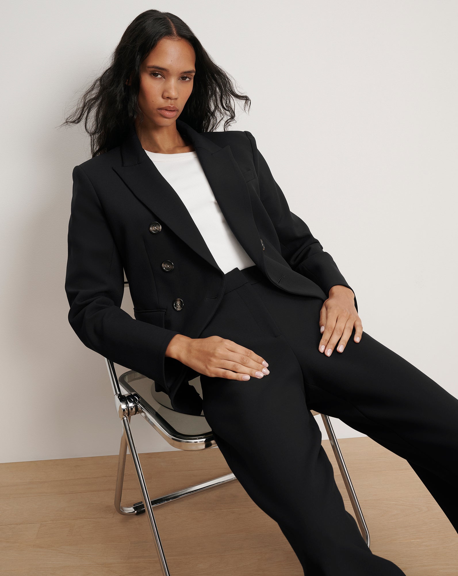 Miller Dickey Jacket in Black | Veronica Beard