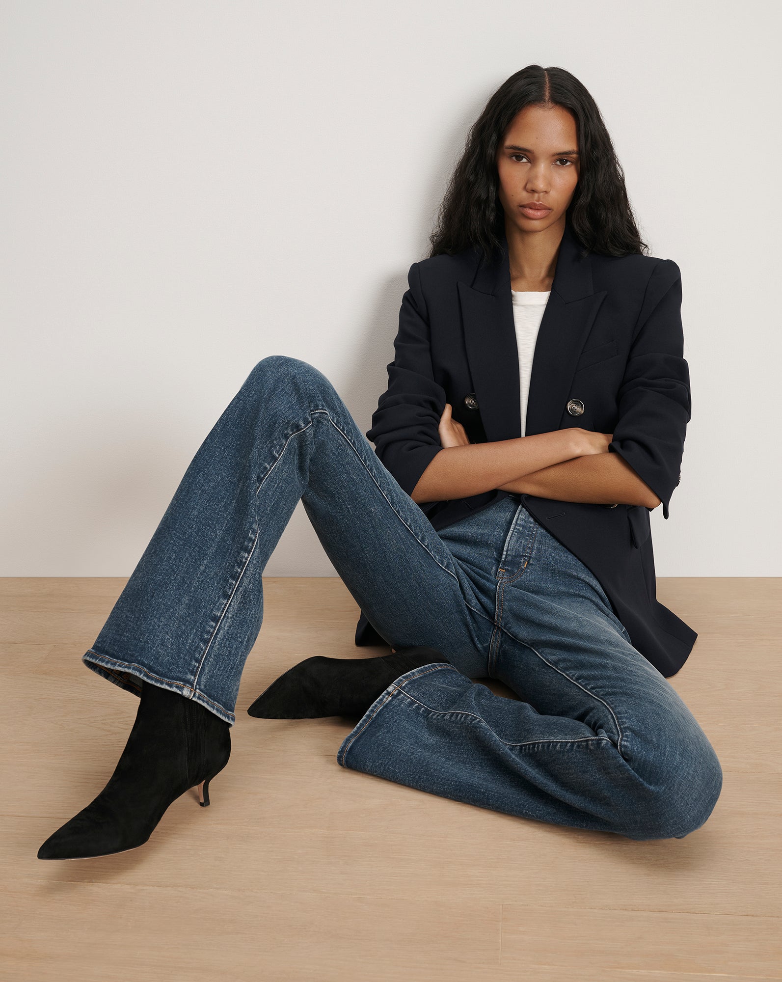Miller Dickey Jacket in Navy | Veronica Beard