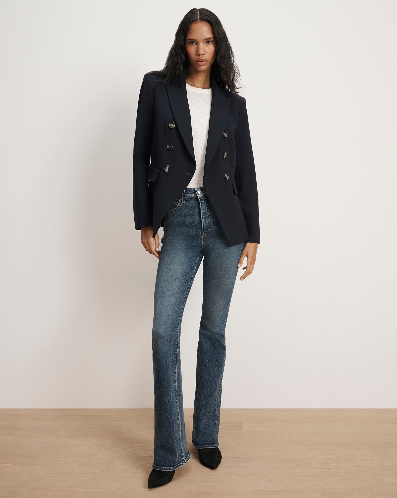 Veronica Beard Miller Dickey Jacket - Navy