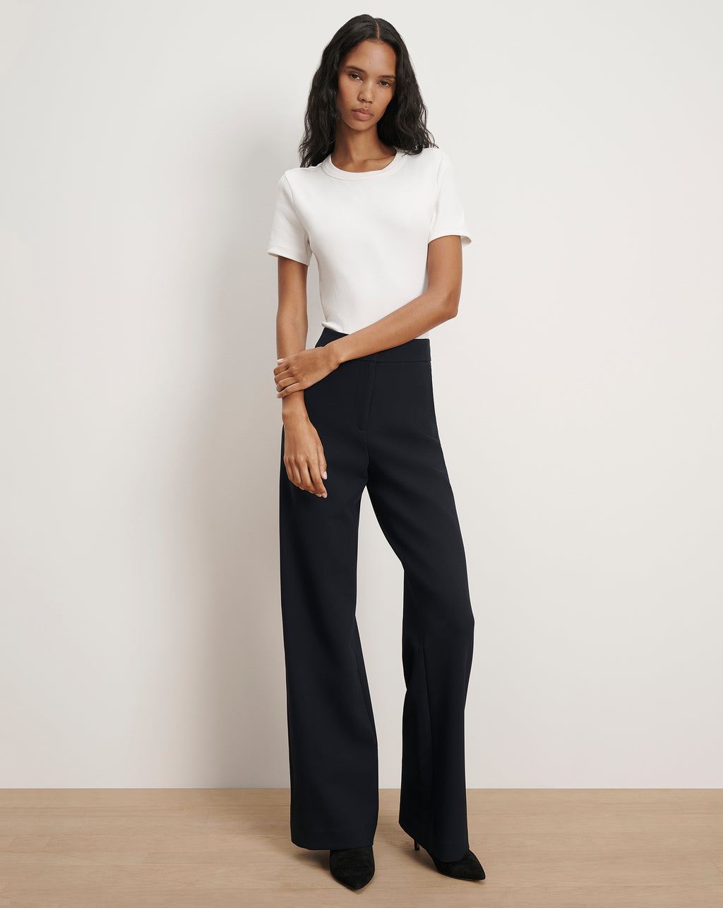 Veronica Beard Tonelli Pant - Navy