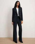 Veronica Beard Tonelli Pant - Navy