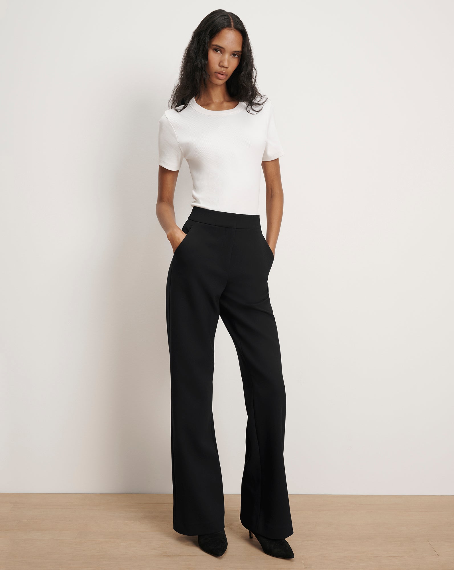 Veronica Beard Tonelli Pant - Black