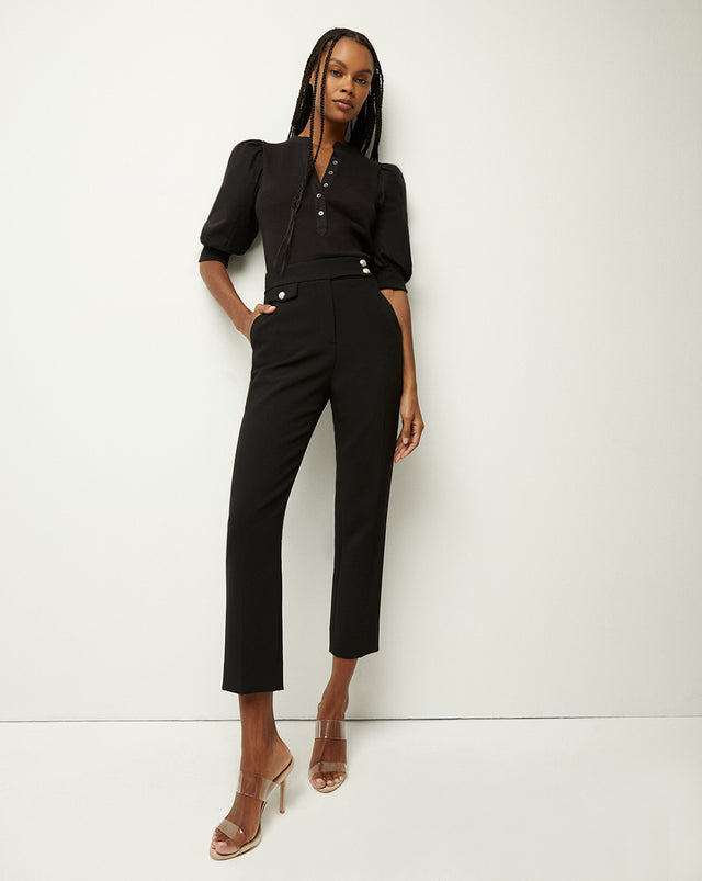 Renzo Pant - Black with Silver Buttons - 7