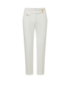 Renzo Pant - Off-White With Gold Buttons