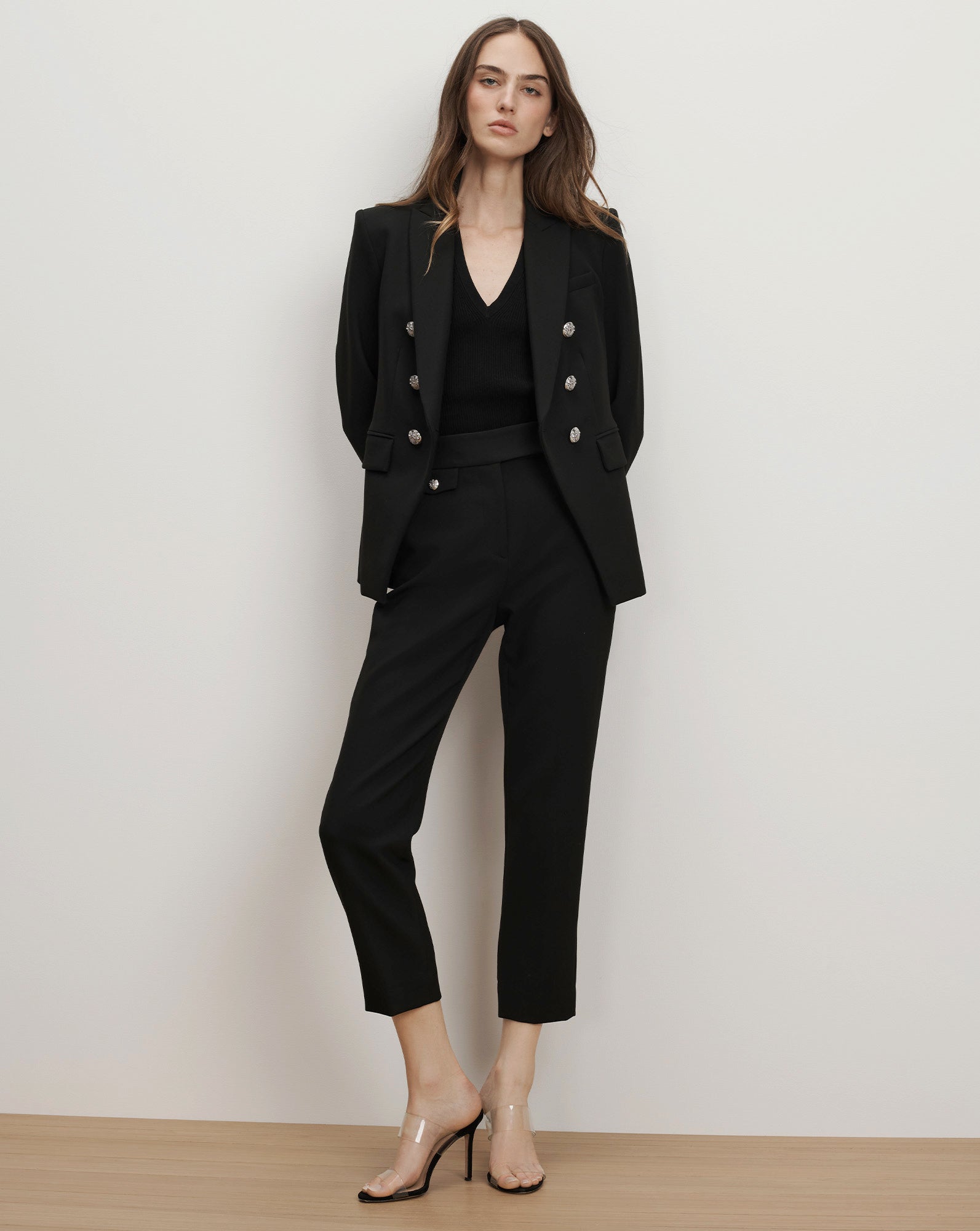 Renzo Slim-Leg Pant | Veronica Beard