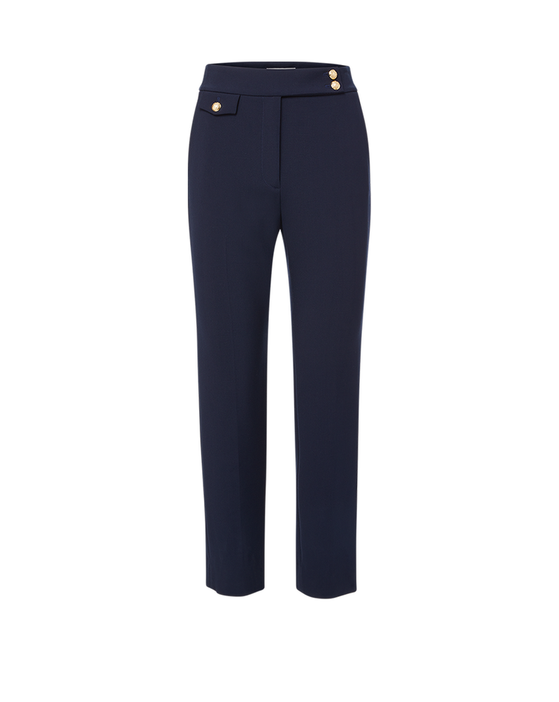 Veronica Beard Renzo Pant - Navy/Gold