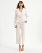 Veronica Beard Hosanna Dickey Jacket - Off-White