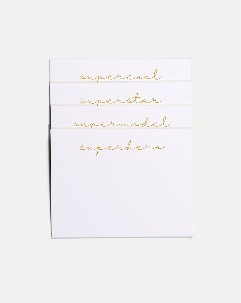 Veronica Beard Dinner Place Cards - White