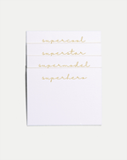Veronica Beard Dinner Place Cards - White