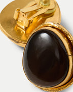 Veronica Beard Macaroon Smoky Quartz Earring