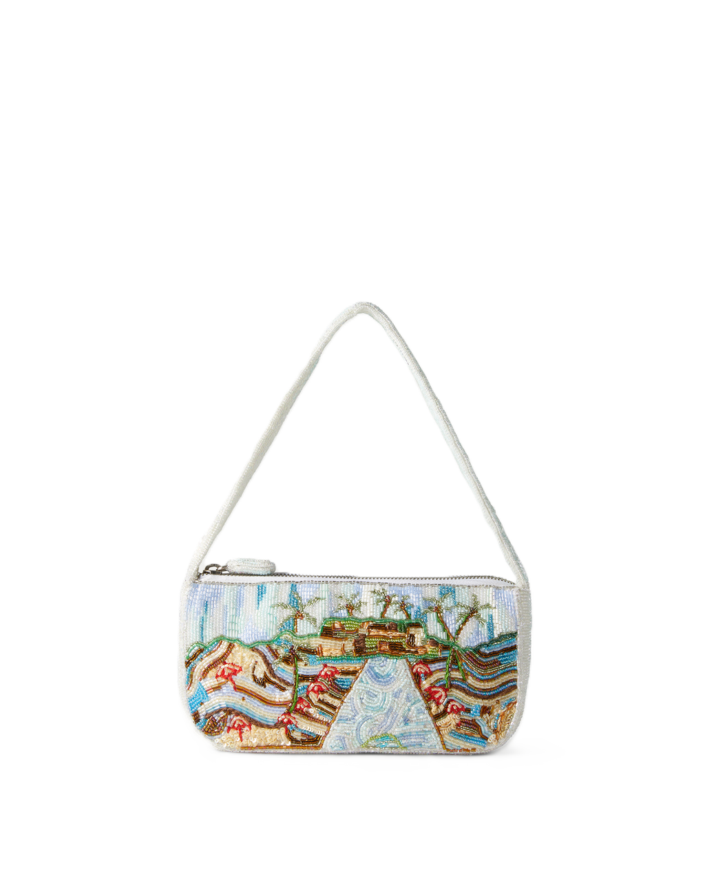 Sac bandoulière perlé X Pauline