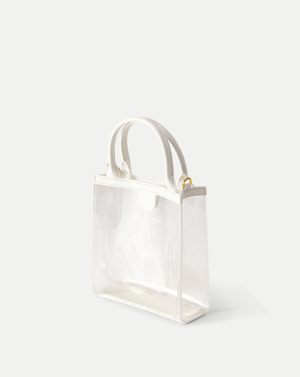 Small Transparent Mini Handbag Reusable Bags Small Clear Purse