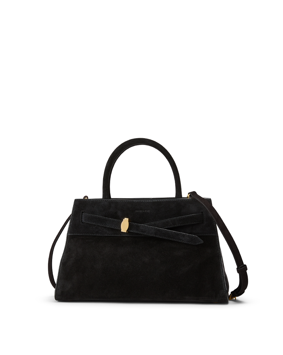 Veronica Beard Suede Dash Bag - Black