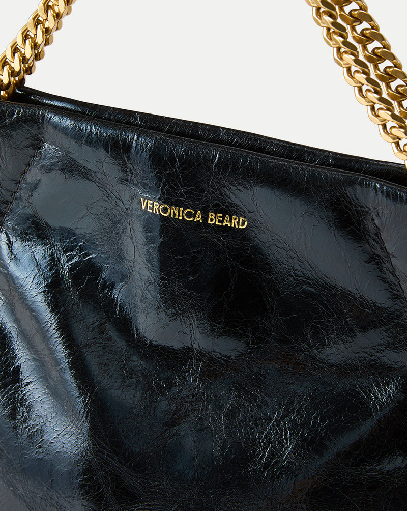 Veronica Beard Small Veronica Beard Slouch Bag - Black