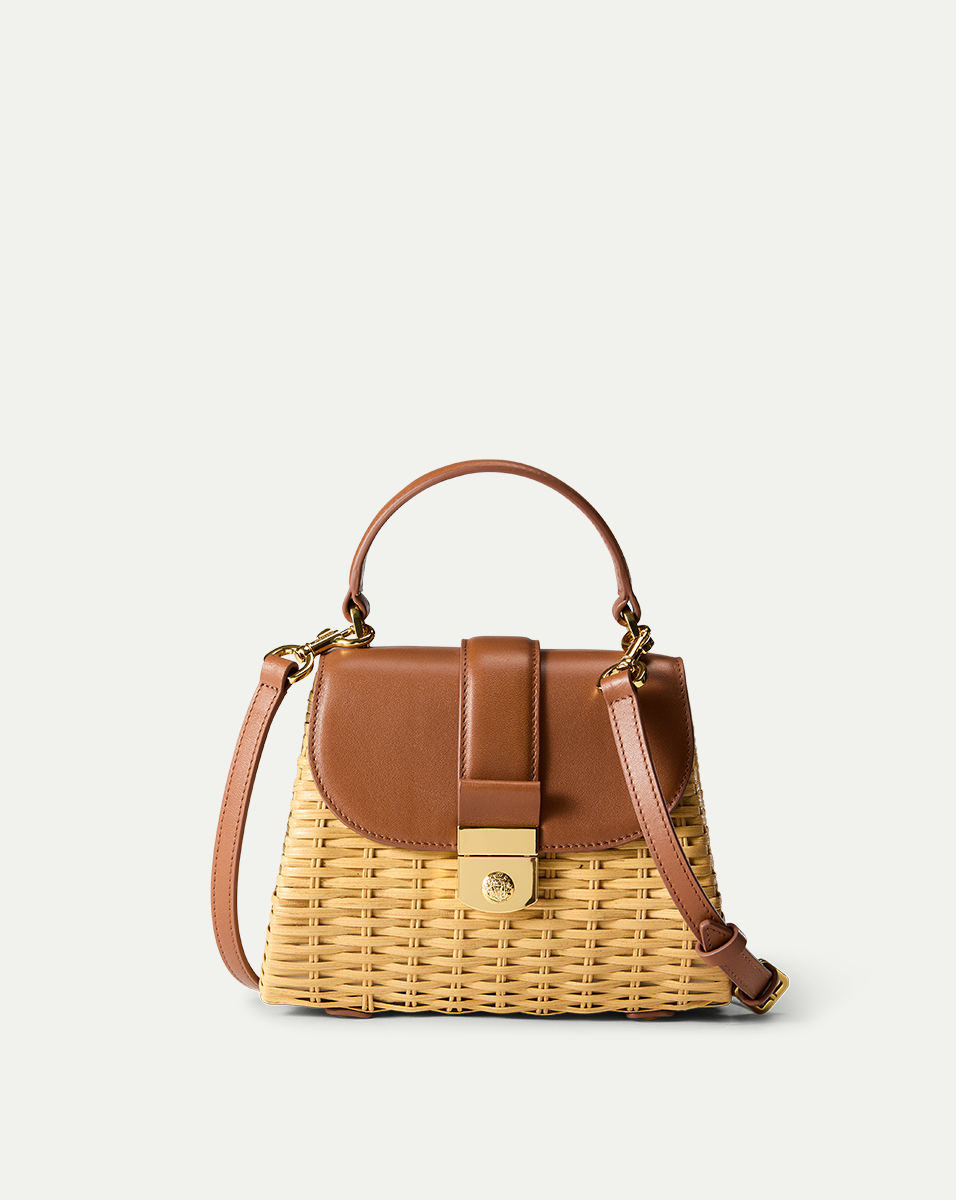 
Small Wicker Avenue Bag - Hazelwood