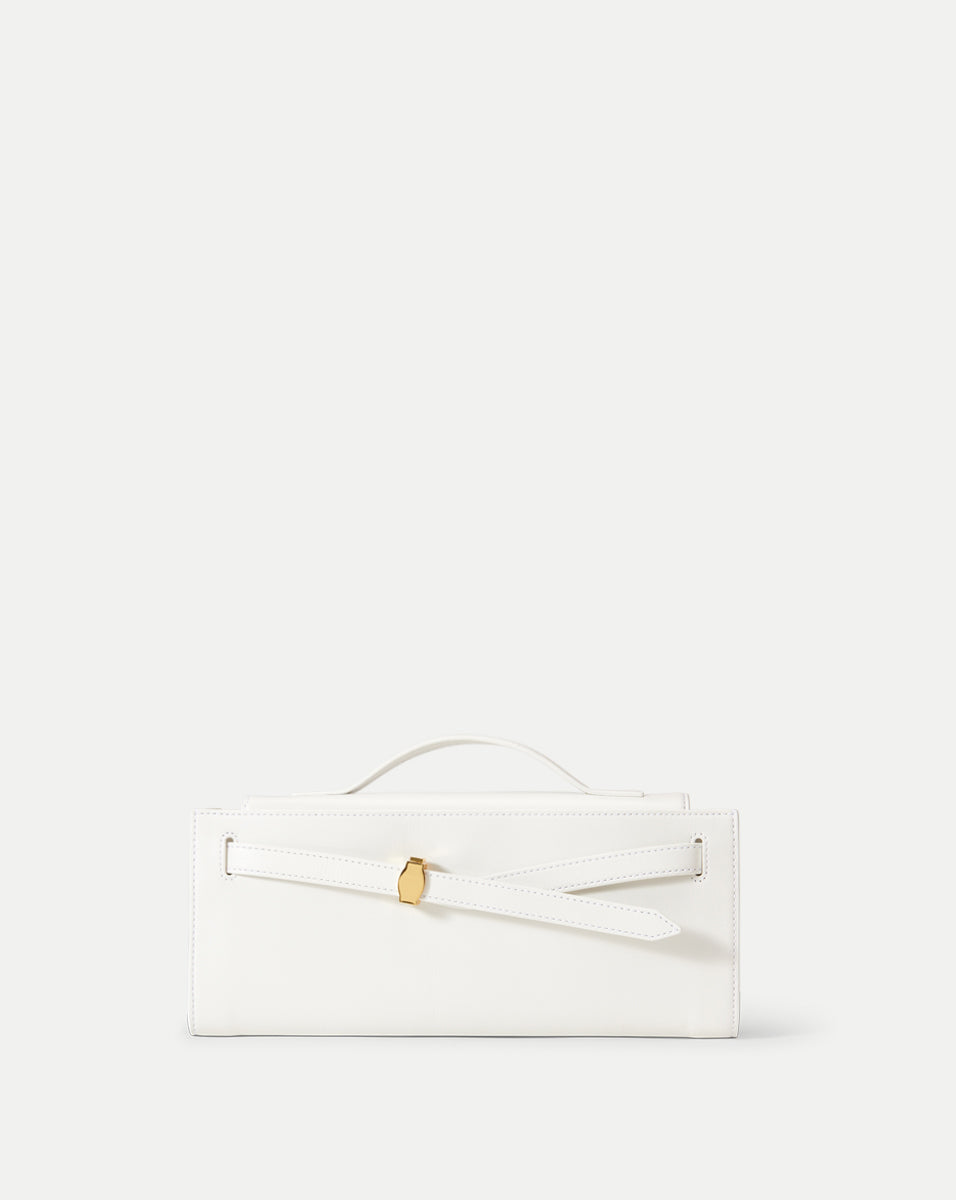 Veronica Beard Dash Clutch - Off-White