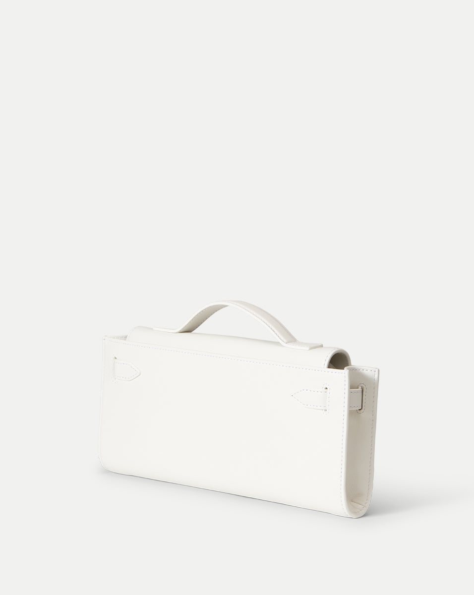 Veronica Beard Dash Clutch in Off-White | Veronica Beard