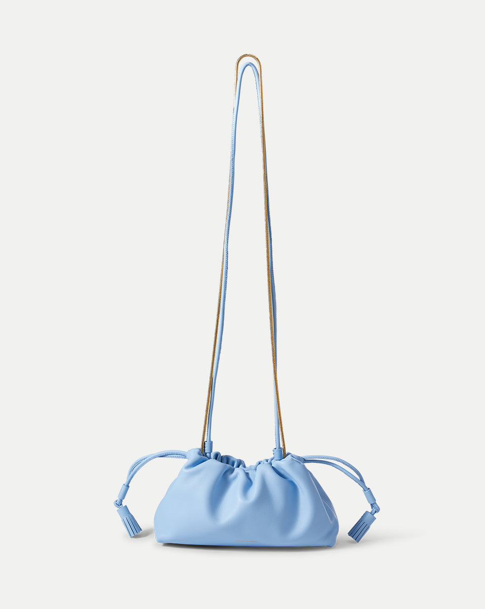 Small Veronica Beard Stash Bag in Light Blue | Veronica Beard