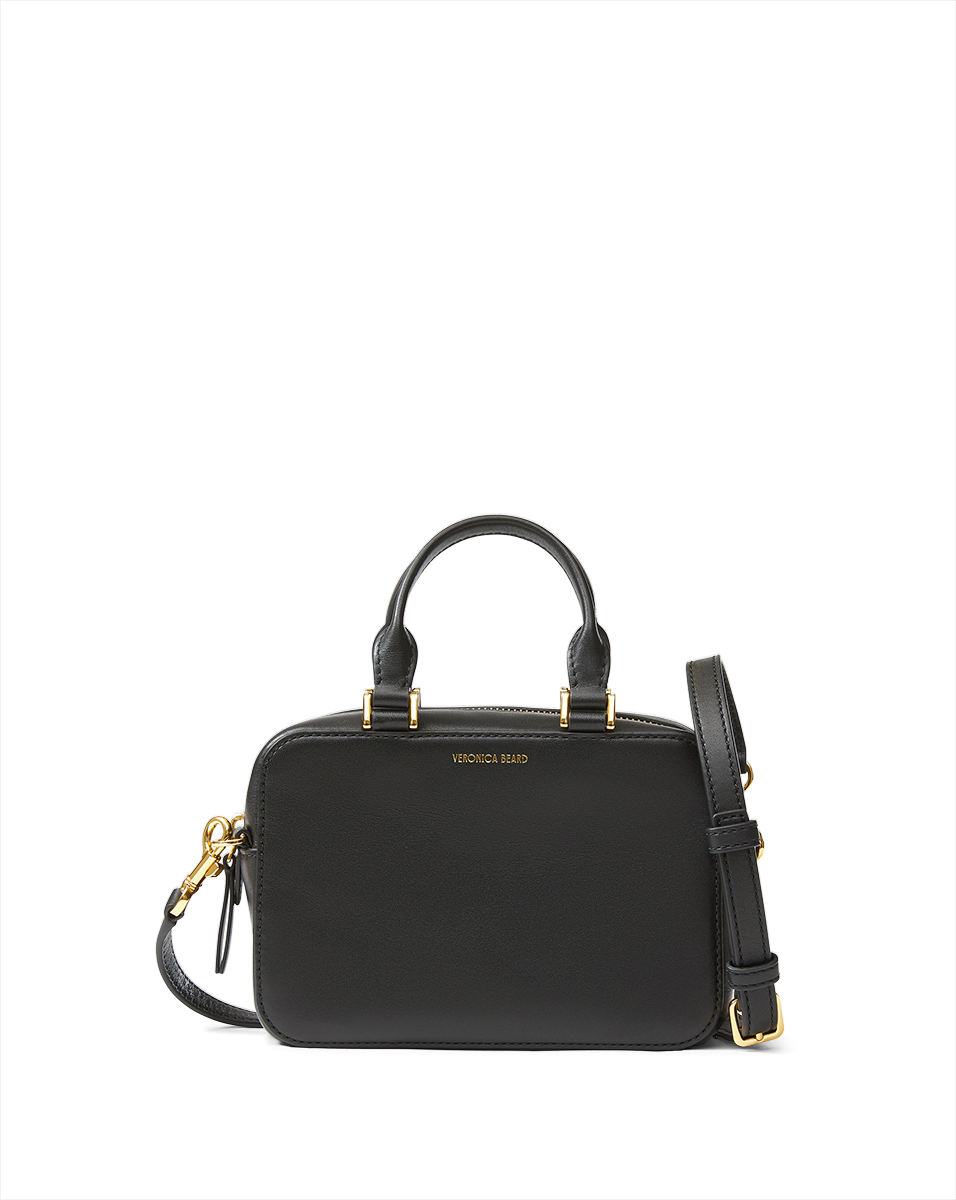 Boxy Top-Handle Bag in Black | Veronica Beard