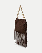 Veronica Beard Large Fringe Veronica Beard Slouch Bag
