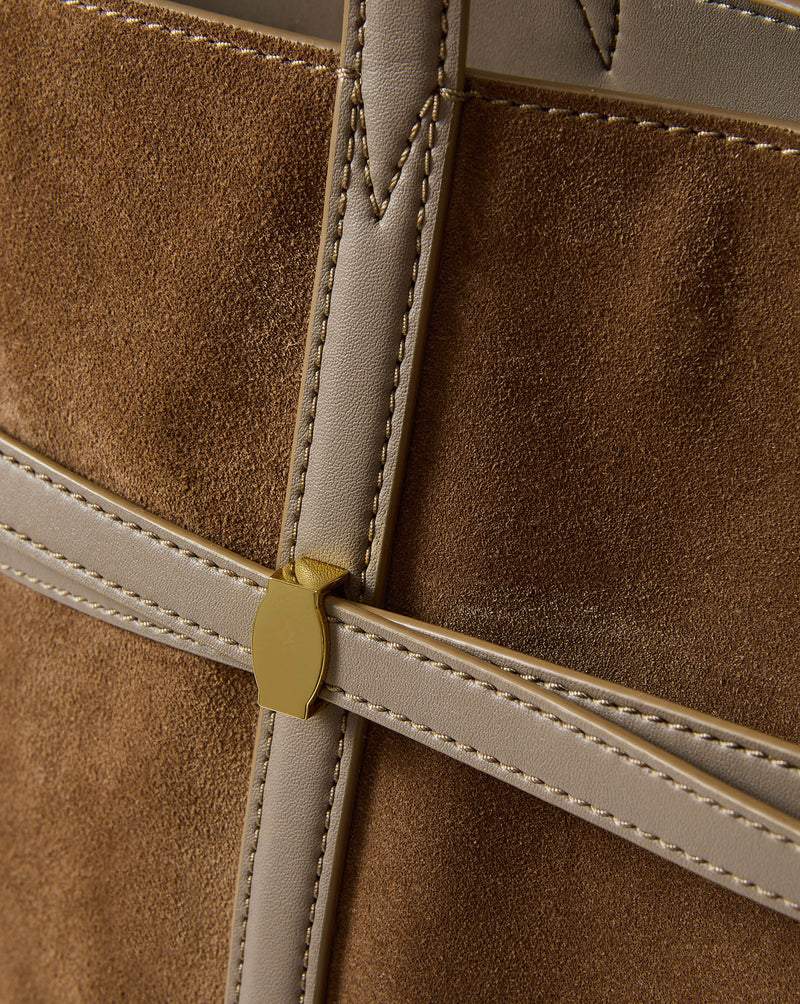 Veronica Beard Lasso Belted Tote Bag