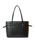 Veronica Beard Lasso Belted Tote Bag Black