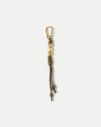 Veronica Beard Vegan Leather Beaded Bag Charm - Cypress
