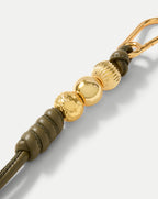 Veronica Beard Vegan Leather Beaded Bag Charm
