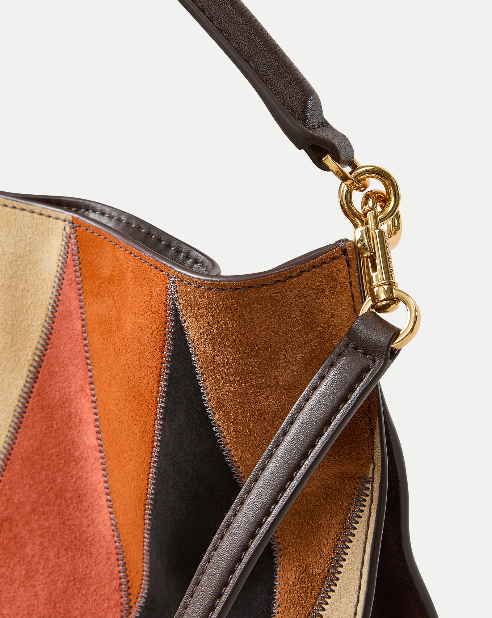 Veronica Beard Vida Patchwork Shoulder Bag