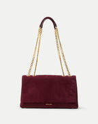 Veronica Beard Wedge Shoulder Bag - Raisin