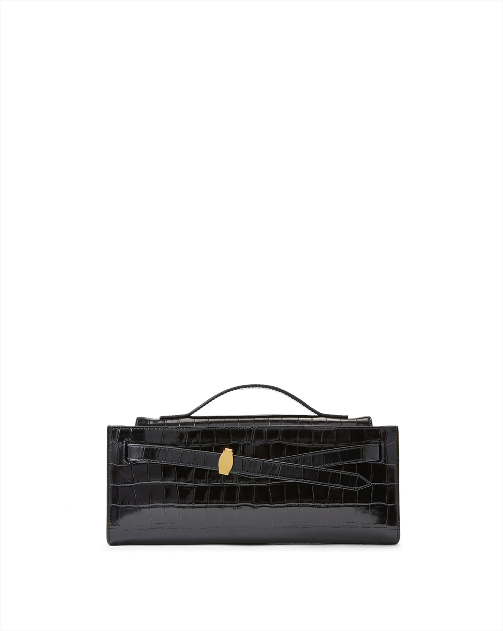 Veronica Beard Veronica Beard Dash Clutch Black Croc