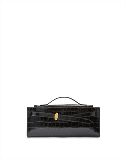 Veronica Beard Veronica Beard Dash Clutch Black Croc