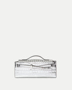 Veronica Beard Dash Clutch - Silver