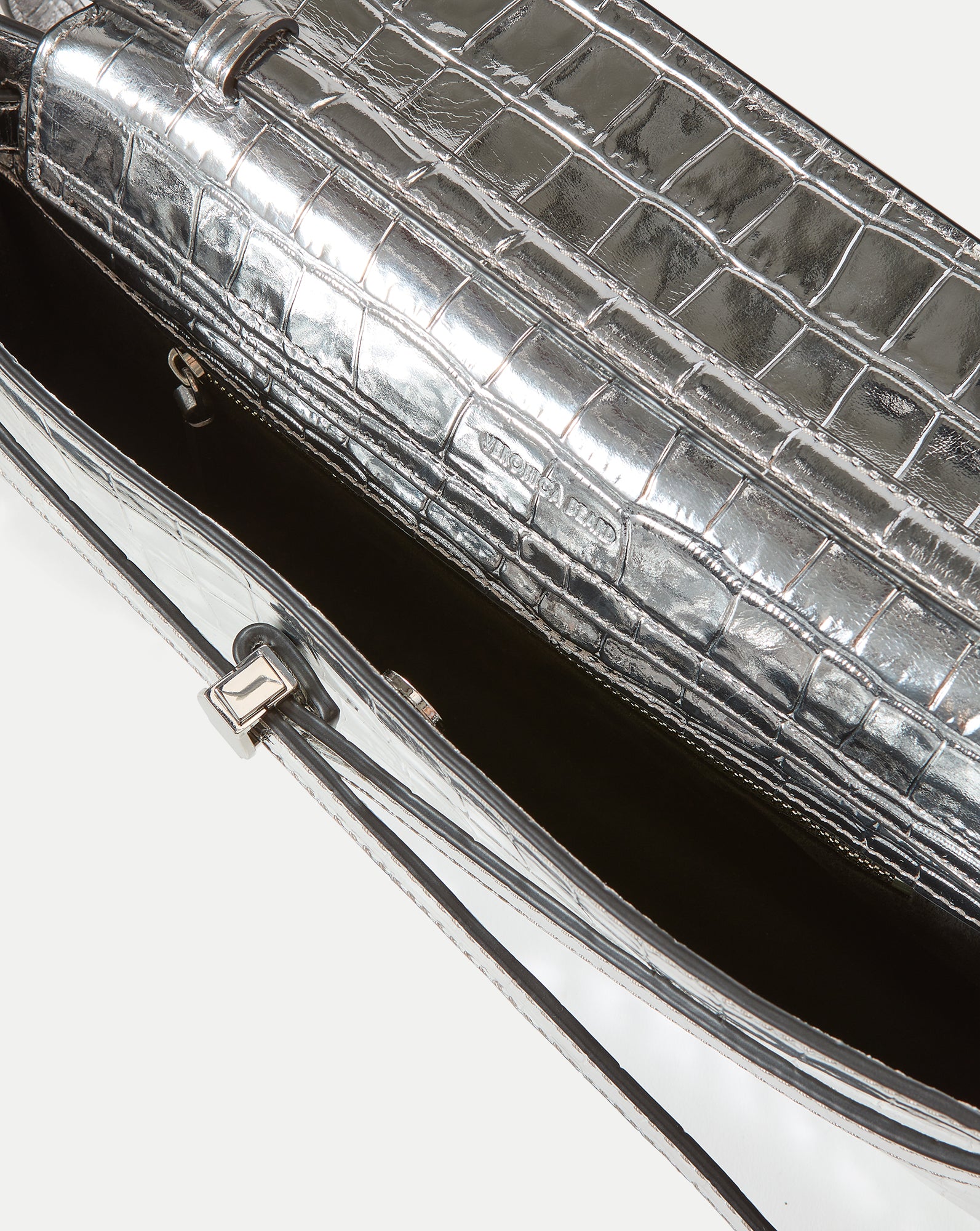 Veronica Beard Dash Clutch in Silver | Veronica Beard