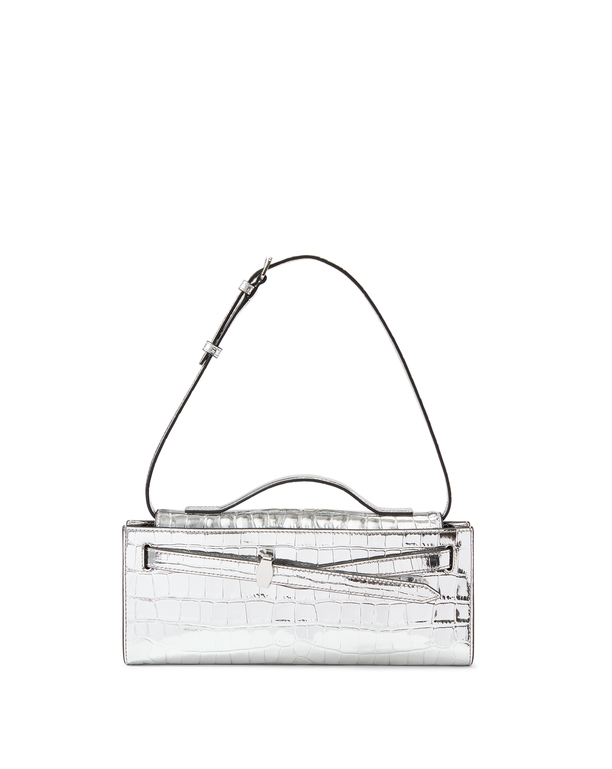 Veronica Beard Dash Clutch in Silver | Veronica Beard