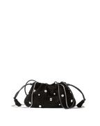 Veronica Beard Small Crystal Veronica Beard Stash Bag Black