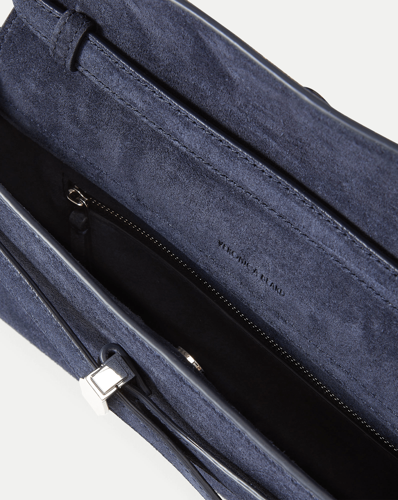Veronica Beard Dash Clutch in Navy Seude | Veronica Beard Veronica Beard Dash Clutch in Navy Seude | Veronica Beard